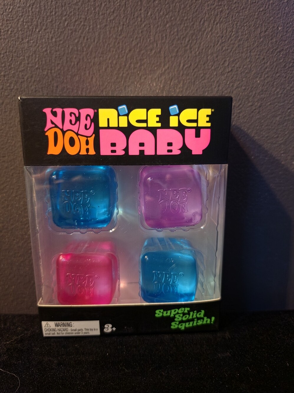 ✨ NeeDoh Nice Ice Baby Squishy Toy - Pristine in Original Packaging